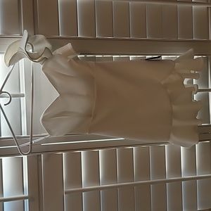 LULU'S White Strapless Dress